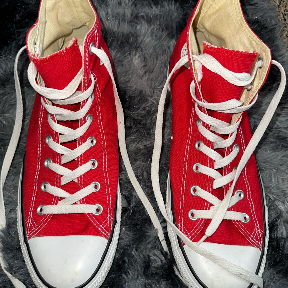 Converse All-Star Chuck Taylor Red High Top Sneakers Men’s 13